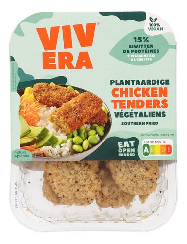 VIVERA Plantaardige chicken tenders 200g