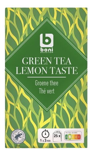 BONI Green Tea Lemon 25st