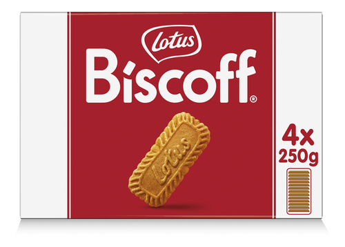 LOTUS BISCOFF speculoos 4x250g