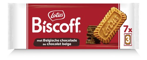 LOTUS BISCOFF speculoos chocolade 7x22g