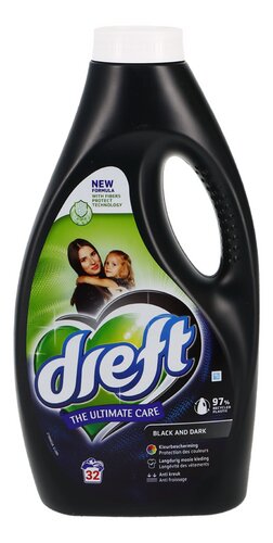 DREFT wasmiddel zwart&donker 32d 1,440L